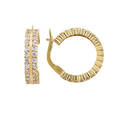 14K Asmina Gold Fantazi Küpeler