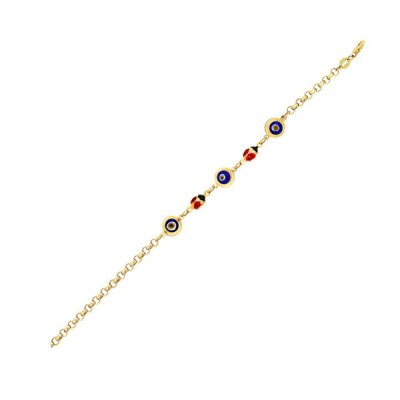 14K Asmina Gold Çocuk Bileklikleri