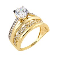 14K Asmina Gold Tektaş Alyanslar