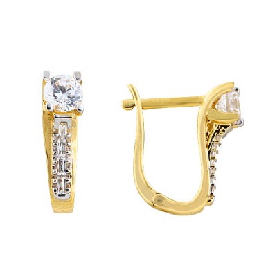 14K Asmina Gold Fantazi Küpeler