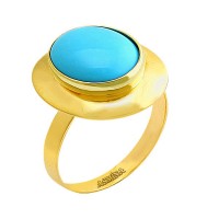 Asmina Gold Renkli Taşlı Yüzükler