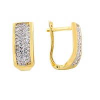 14K Asmina Gold Fantazi Küpeler
