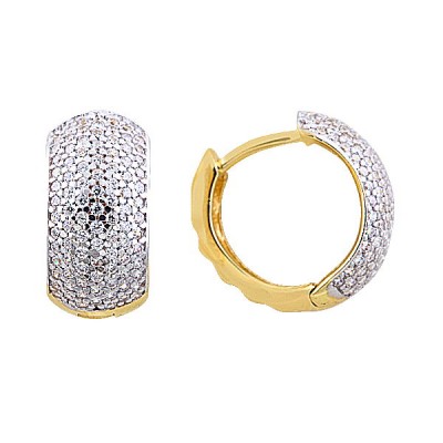 14K Asmina Gold Fantazi Küpeler