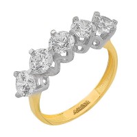 Asmina Gold Beştaş Yüzükler