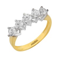 Asmina Gold Beştaş Yüzükler