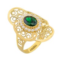 Asmina Gold Fantazi Yüzükler