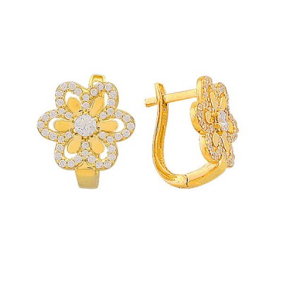 Asmina Gold Fantazi Küpeler