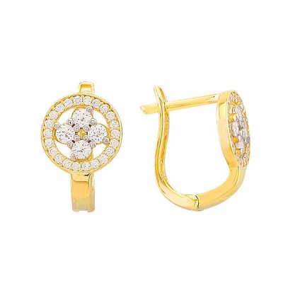 Asmina Gold Fantazi Küpeler