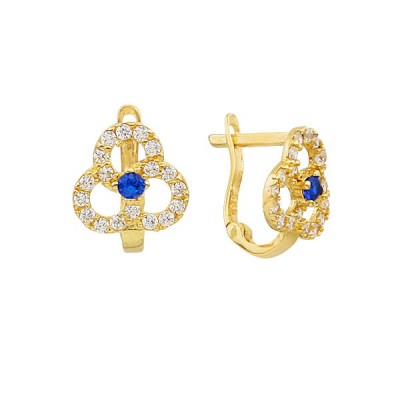 Asmina Gold Çocuk Küpeleri