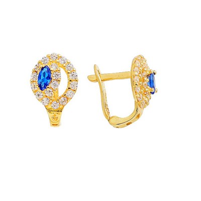 Asmina Gold Çocuk Küpeleri