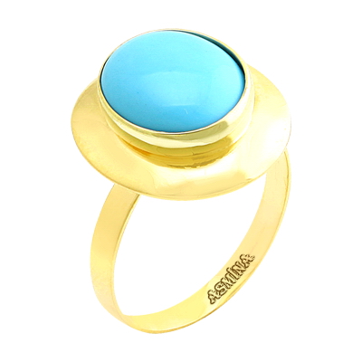 Asmina Gold Renkli Taşlı Yüzük Modelleri